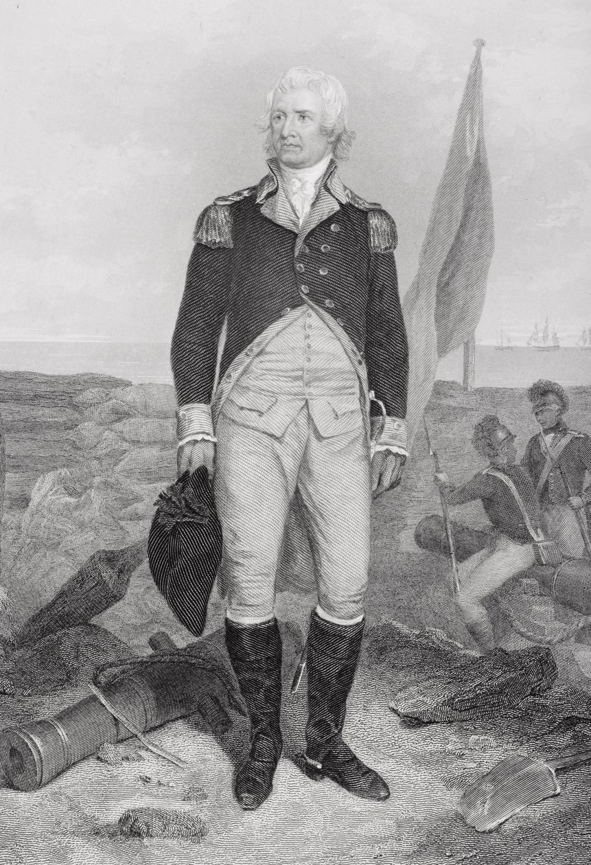 William Moultrie (1730-1805) portréja alkotó: Alonzo Chappel