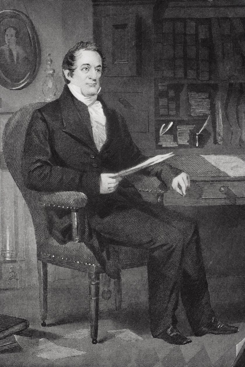 William Wirt (1772-1834) portréja alkotó: Alonzo Chappel