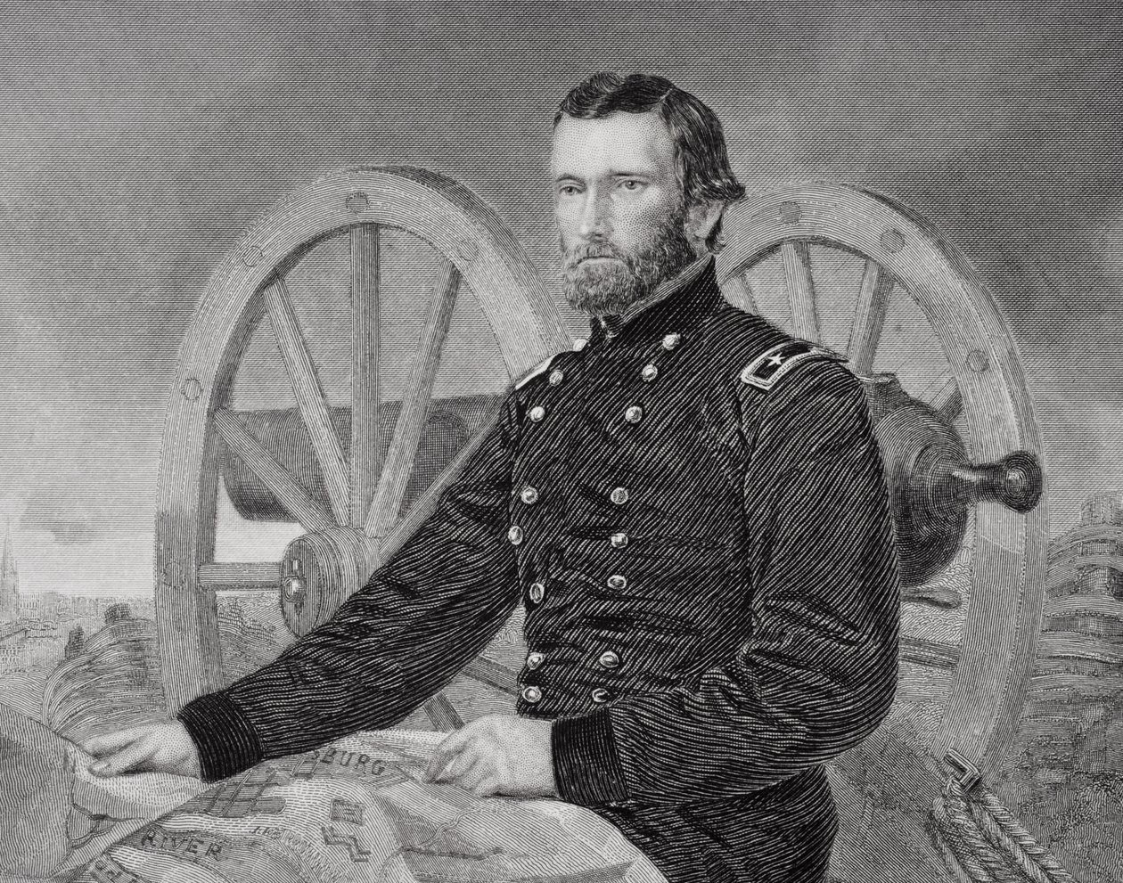 Ulysses S. Grant (1822-85) alkotó: Alonzo Chappel