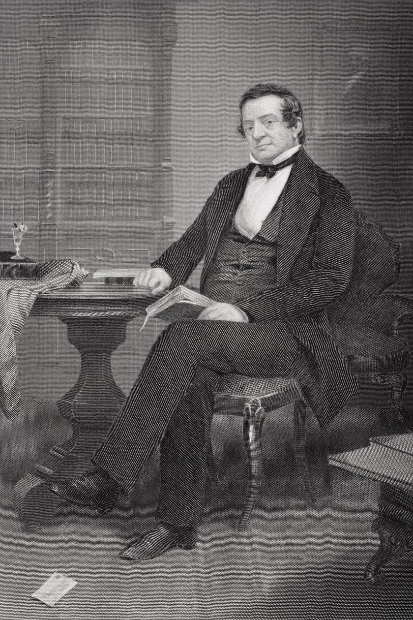 Washington Irving (1783-1859) alkotó: Alonzo Chappel