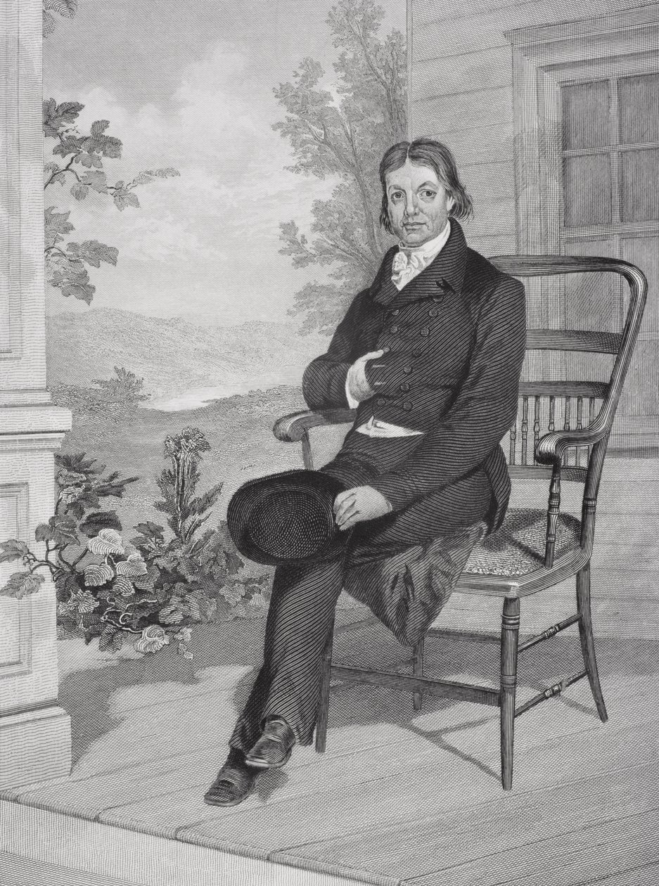 John Randolph (1773-1833) (litho) alkotó: Alonzo Chappel