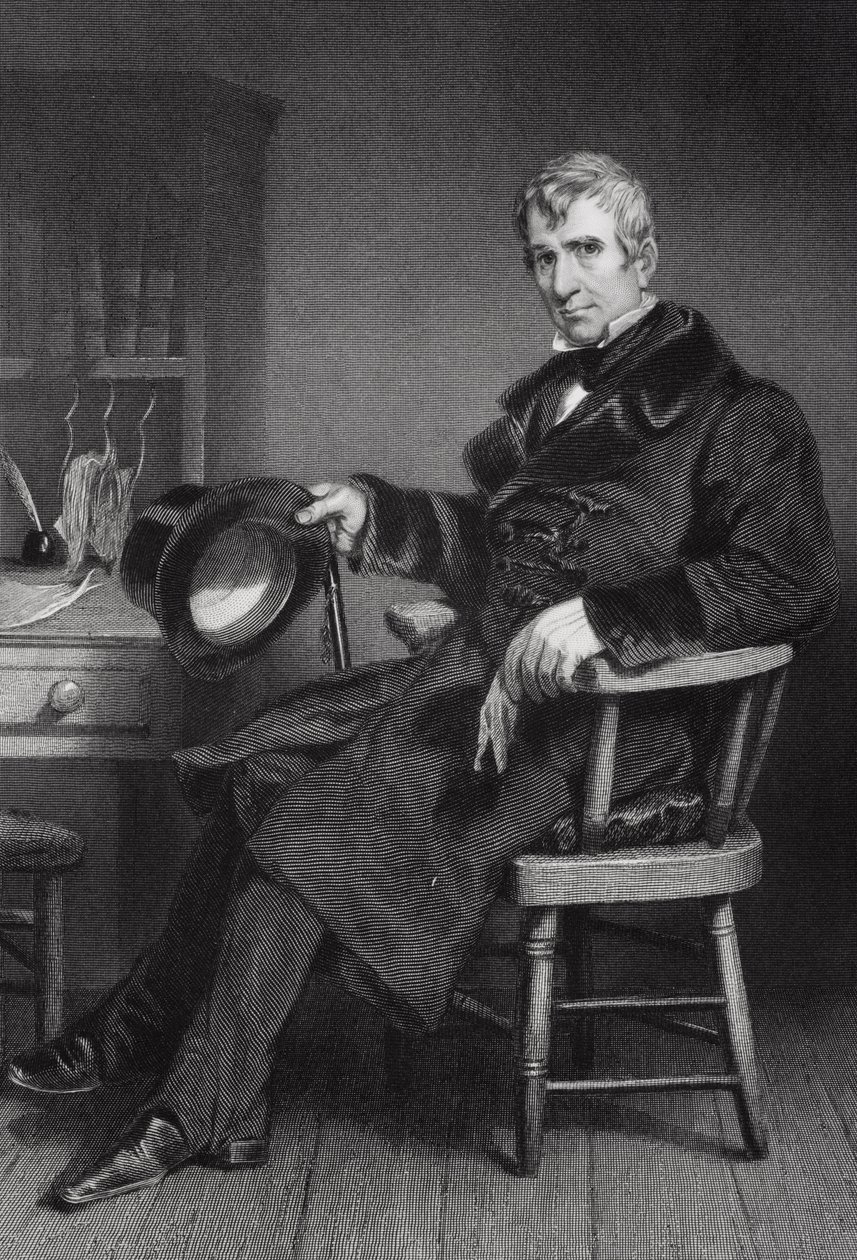 William Henry Harrison (1773-1841) portréja alkotó: Alonzo Chappel