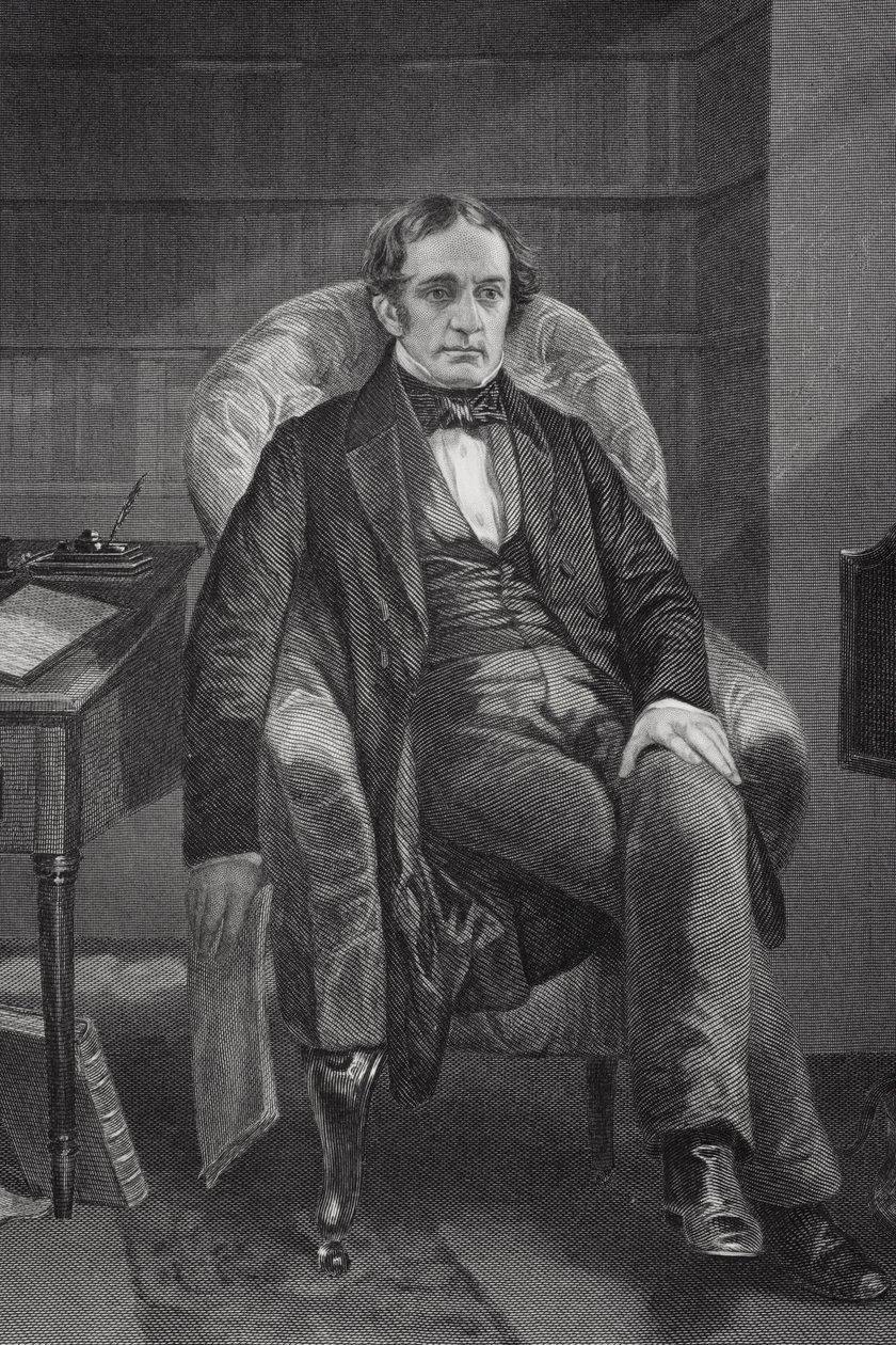 William Hickling Prescott (1796-1859) portréja alkotó: Alonzo Chappel