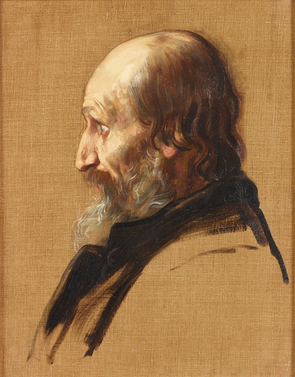 Thomas Dixon portréja, 1879 alkotó: Alphonse Legros