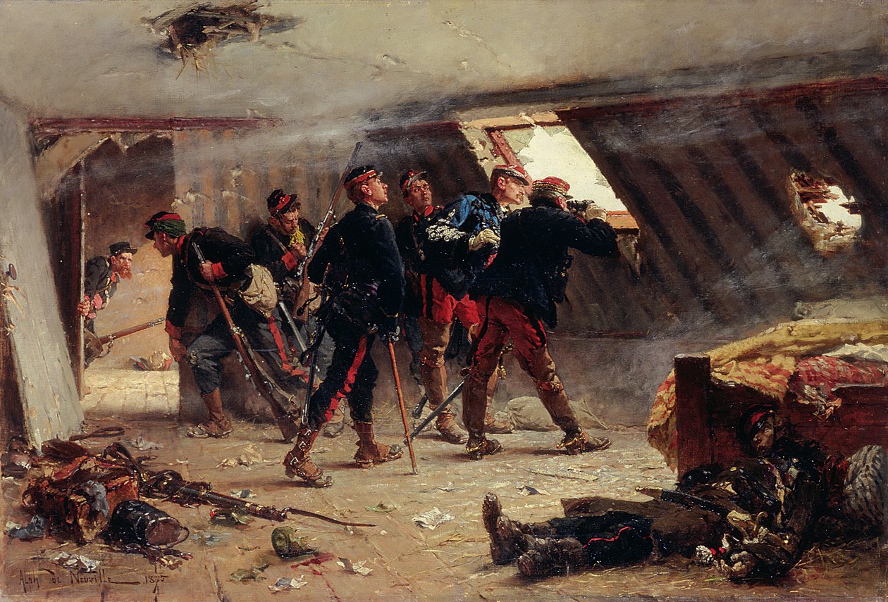 Epizód az 1875-ös francia-porosz háborúból alkotó: Alphonse Marie de Neuville