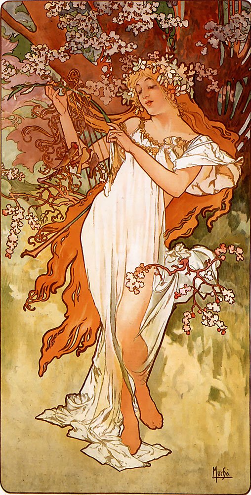 Tavaszi alkotó: Alphonse Mucha