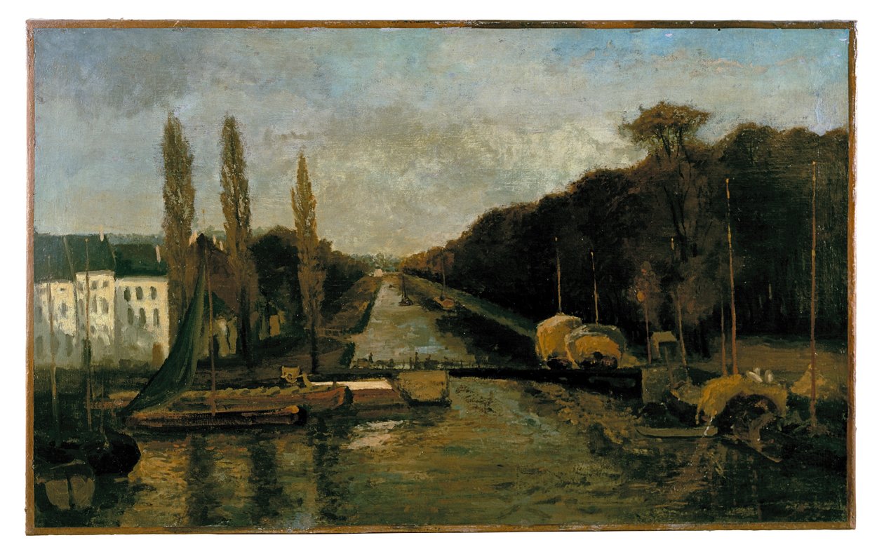 A Porte du Rivage Brüsszelben alkotó: Alphonse Asselbergs