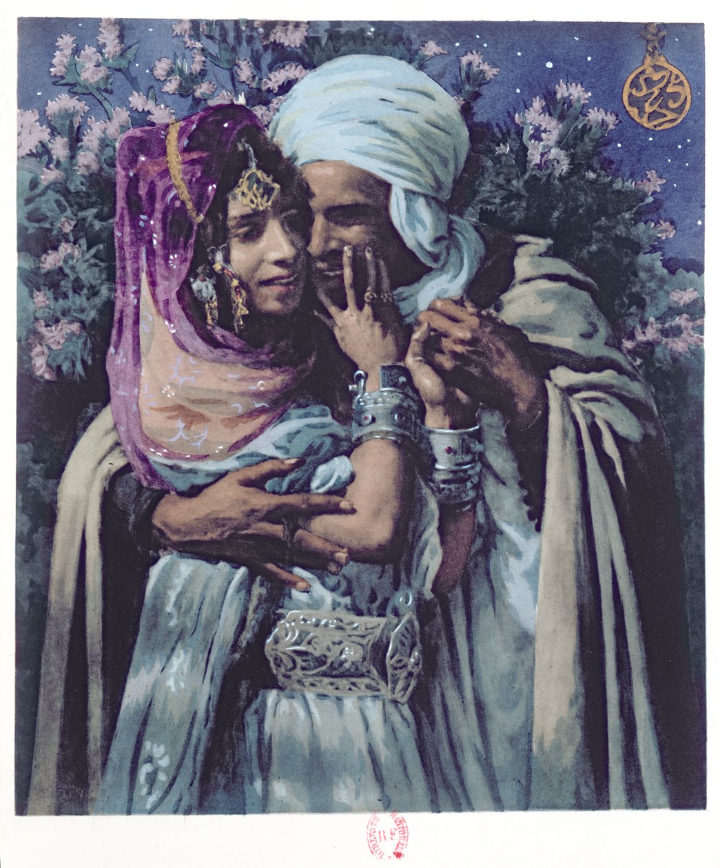 Slave to Love (színes litó) alkotó: Alphonse Etienne Dinet