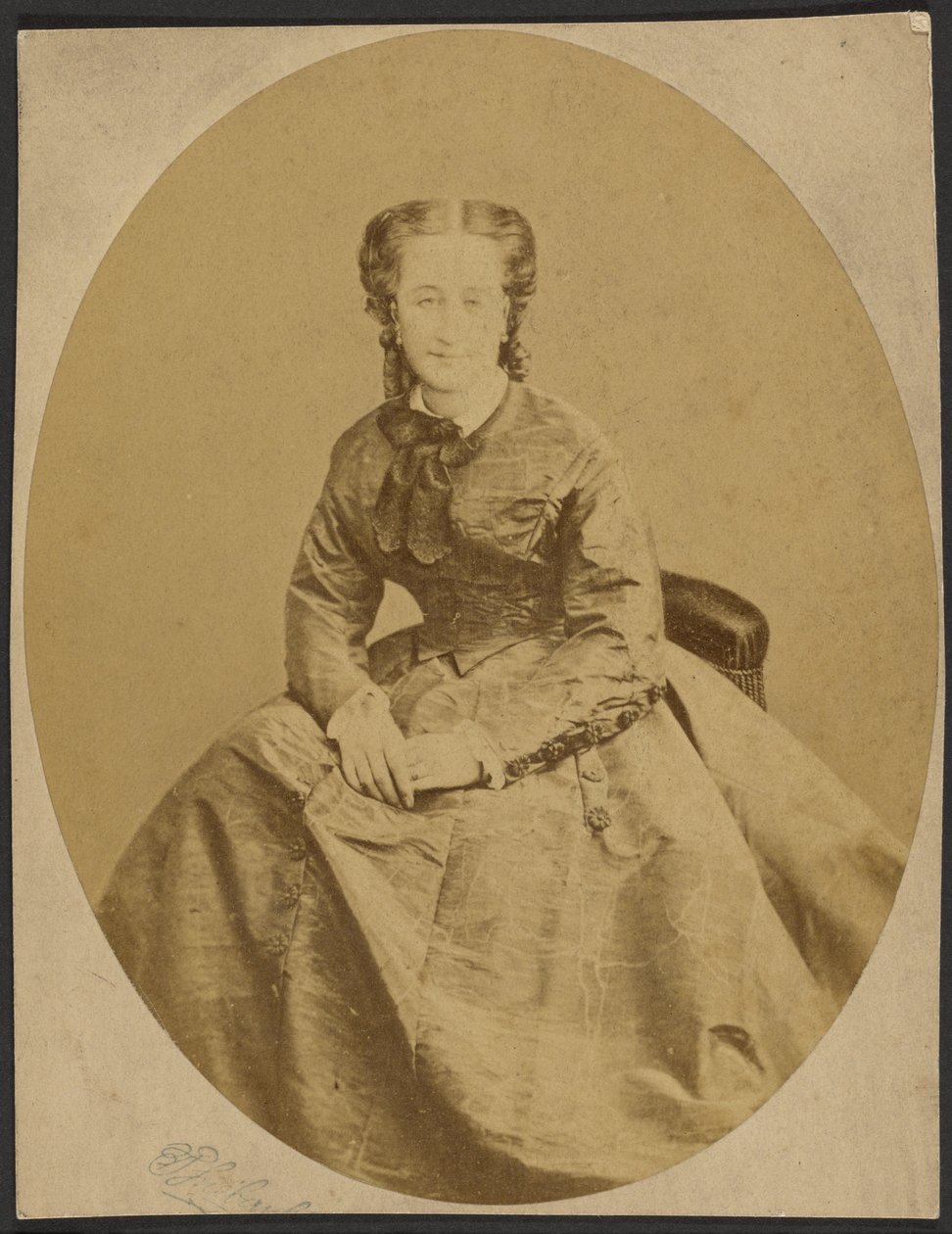 Pauline de Metternich, született Pauline Sander alkotó: Alphonse J. Liébert