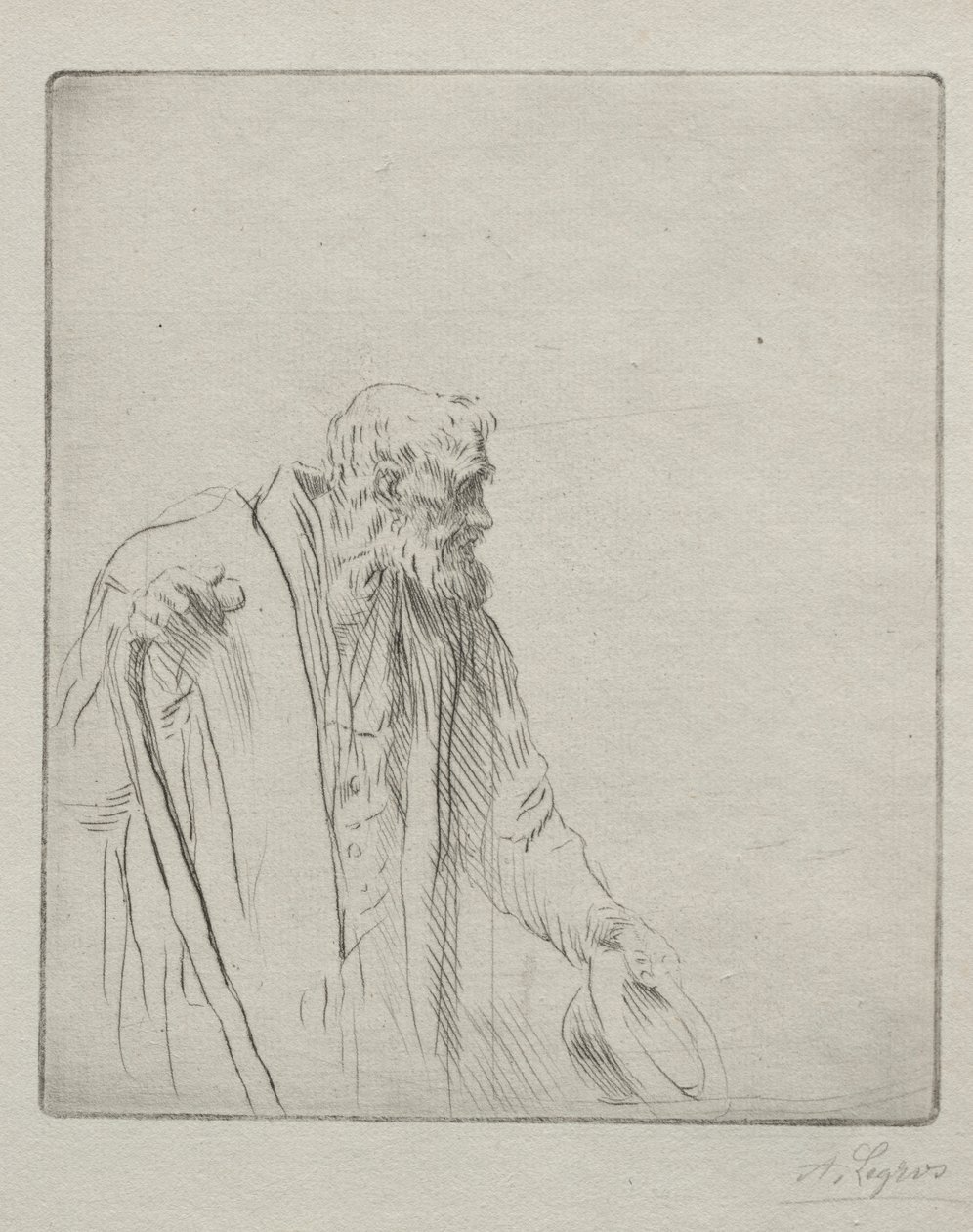 A Beggar alkotó: Alphonse Legros