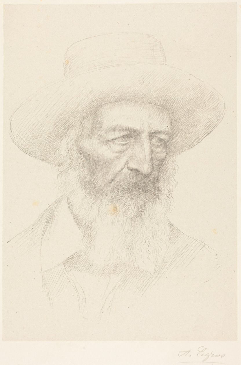 Alfred, Tennyson lordja alkotó: Alphonse Legros