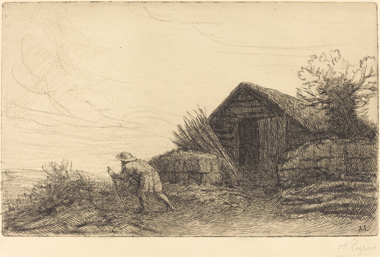 A domb tetején alkotó: Alphonse Legros