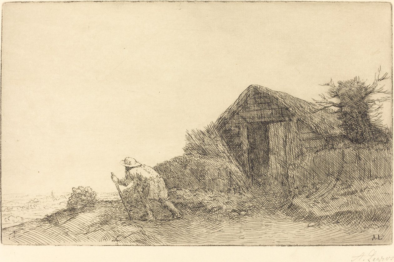 A domb tetején alkotó: Alphonse Legros