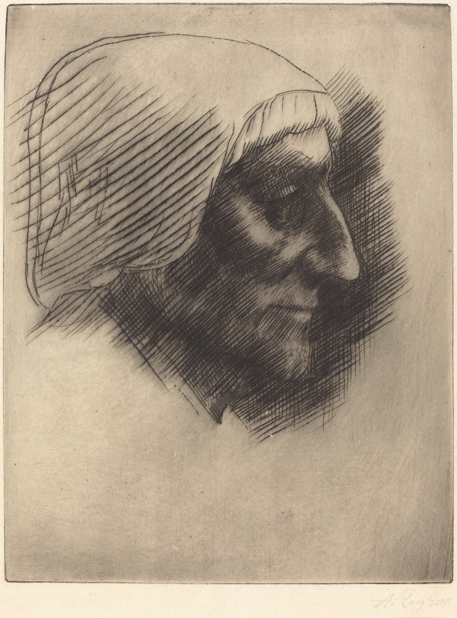 Régiségkereskedő B.... alkotó: Alphonse Legros