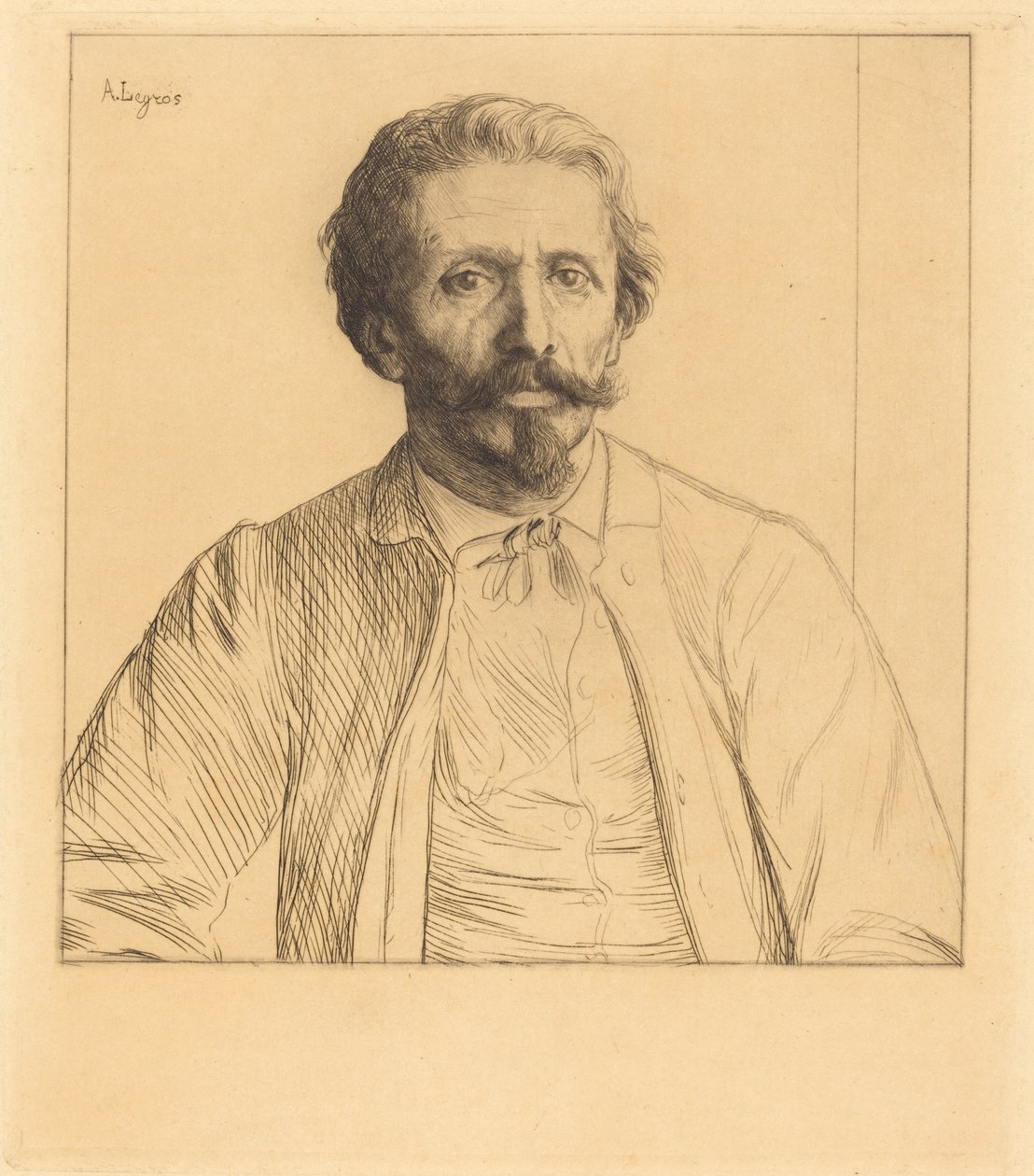 Auguste Delatre alkotó: Alphonse Legros