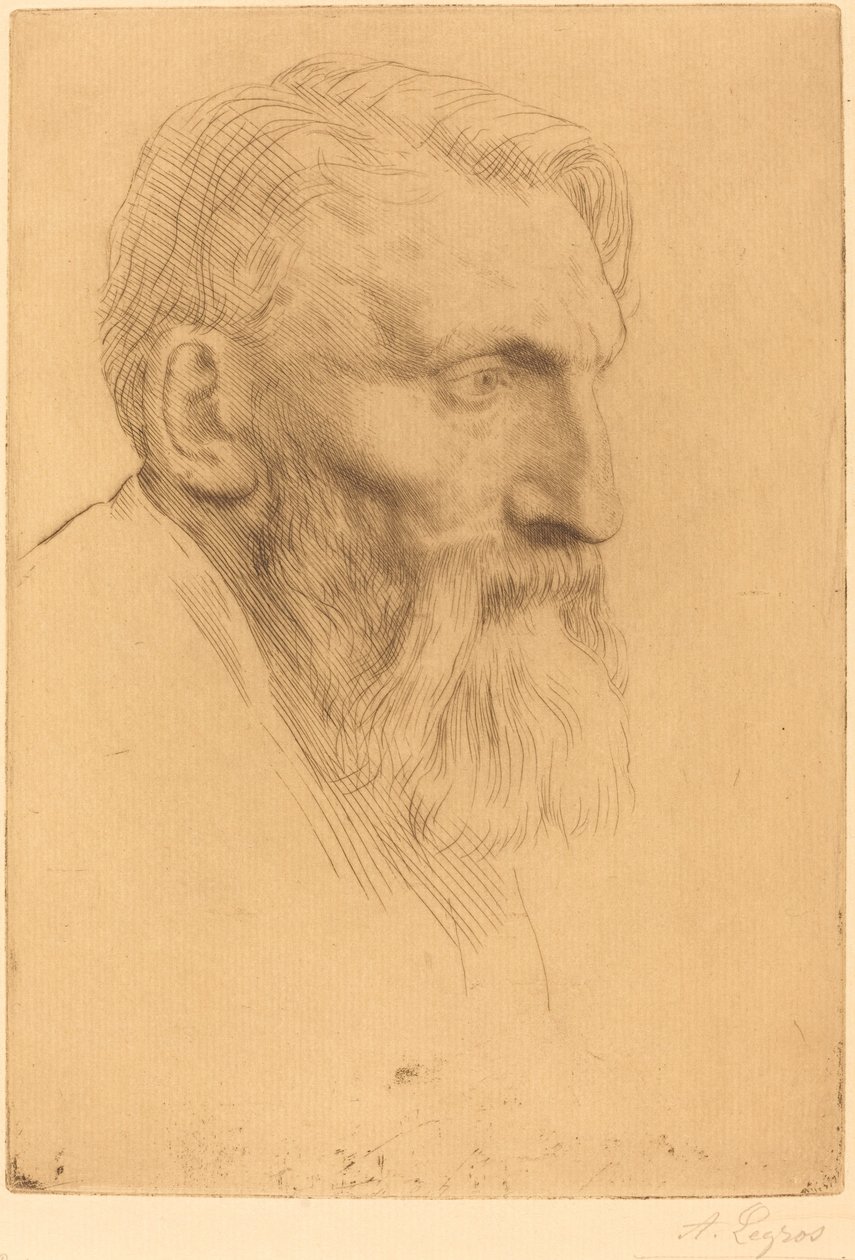 Auguste Rodin alkotó: Alphonse Legros