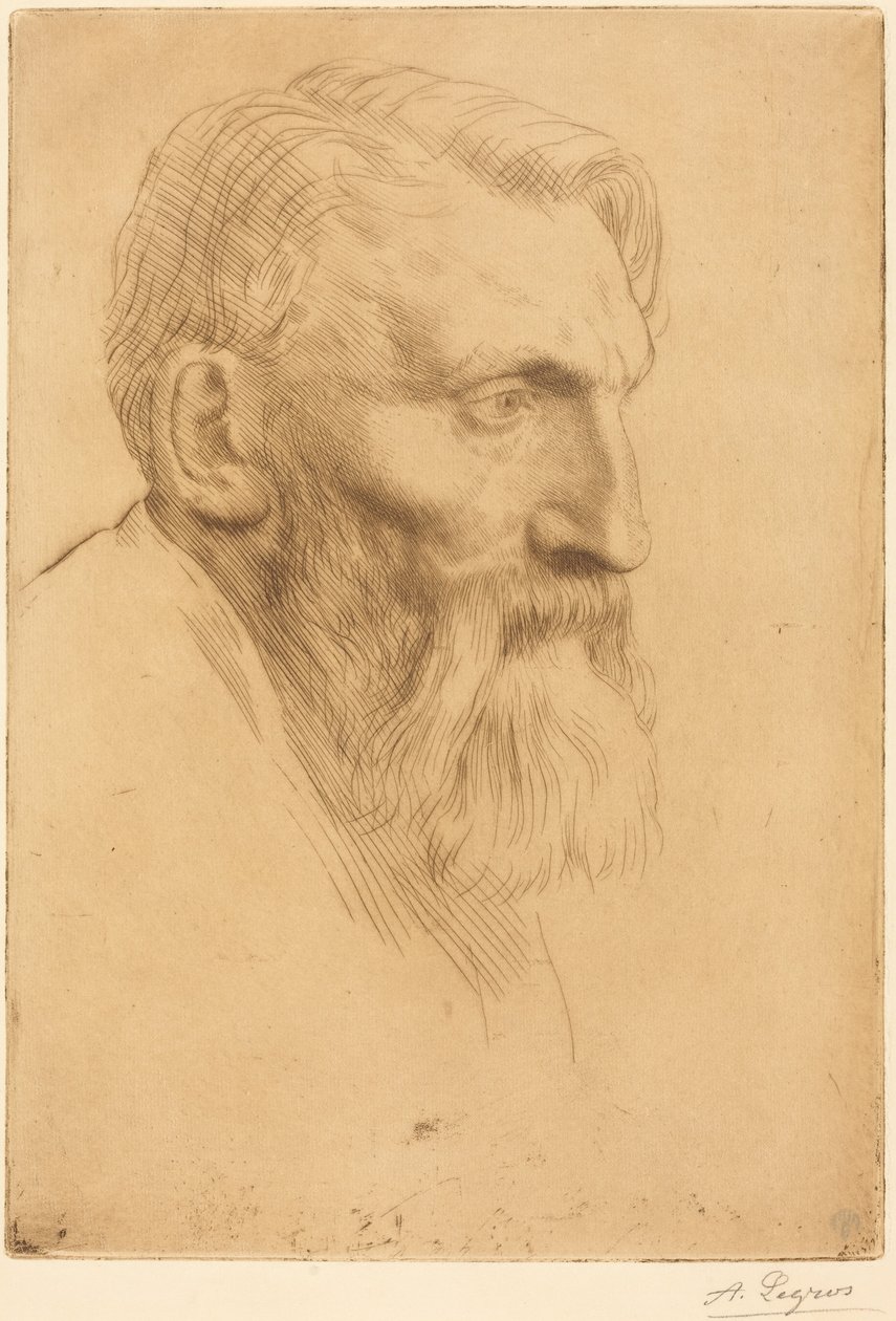 Auguste Rodin alkotó: Alphonse Legros