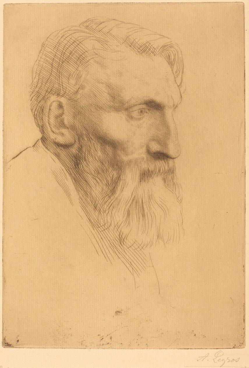 Auguste Rodin alkotó: Alphonse Legros