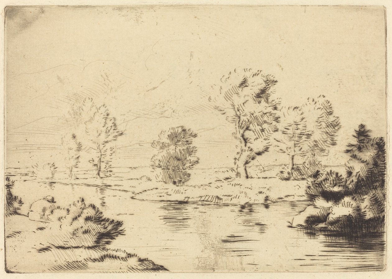 Marne bankjai (Marne Board) alkotó: Alphonse Legros