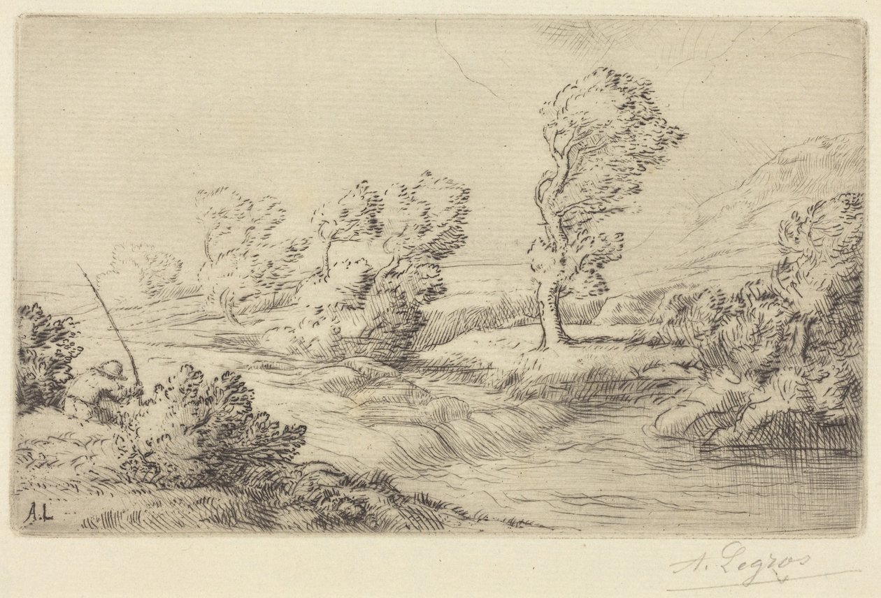 A Marne partjai alkotó: Alphonse Legros