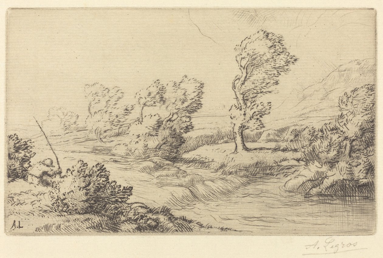 A Marne partjai A Marne széle. alkotó: Alphonse Legros