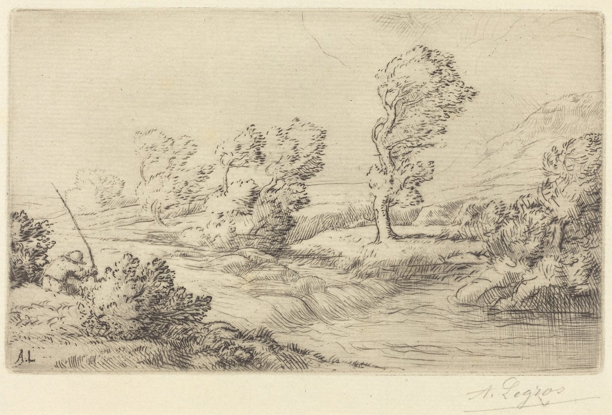 A Marne partjai A Marne széle. alkotó: Alphonse Legros