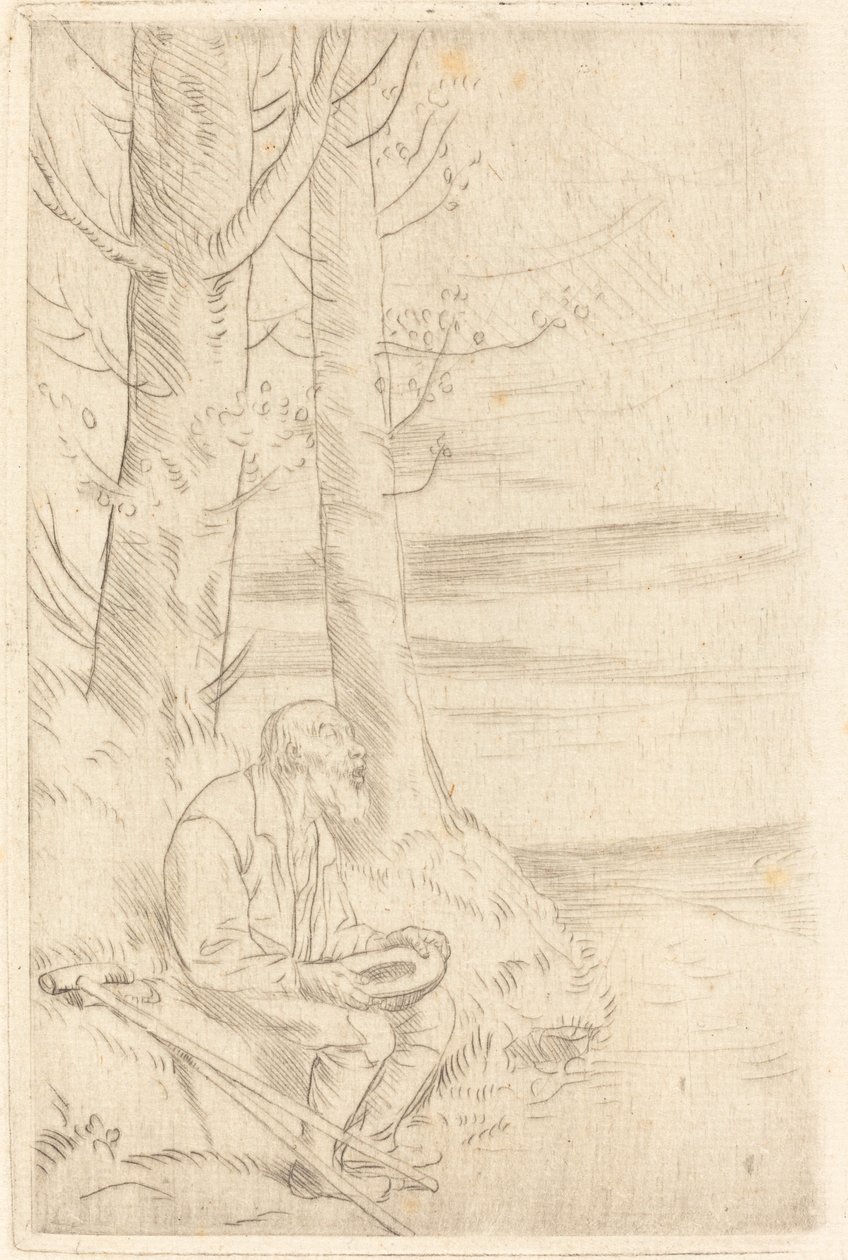 Vak koldus A vak koldus. alkotó: Alphonse Legros