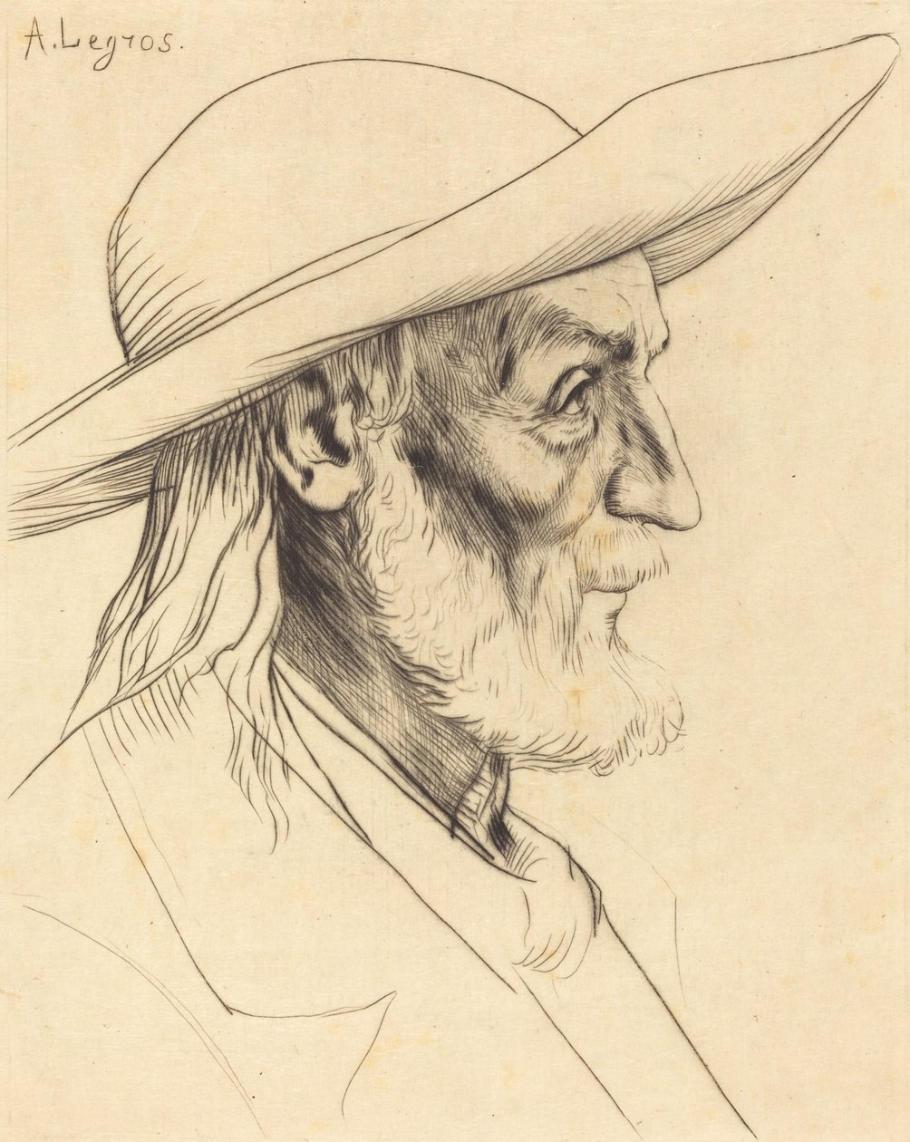 breton paraszt breton paraszt. alkotó: Alphonse Legros