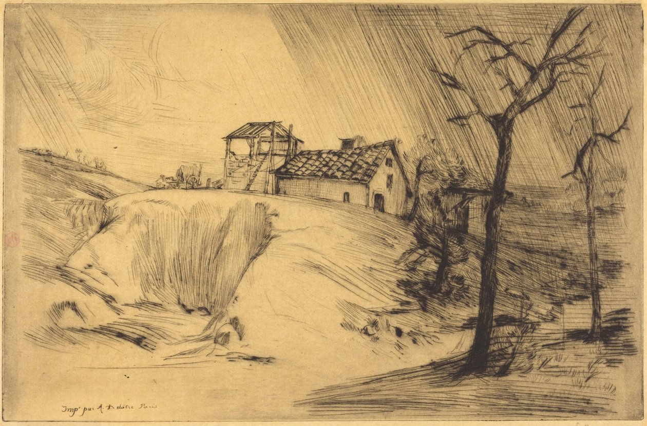 Téglagyár (La Briqueterie) alkotó: Alphonse Legros