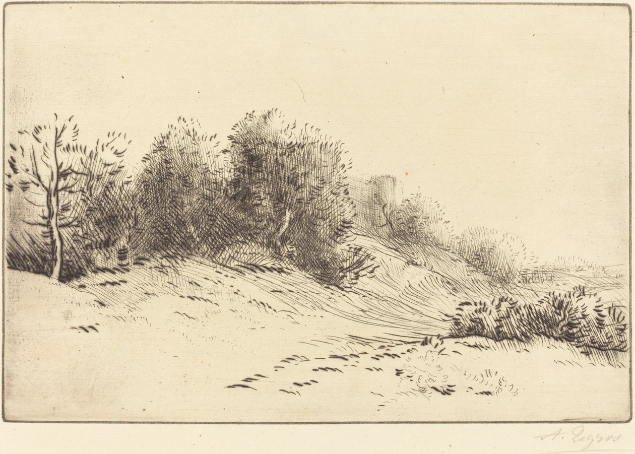 Kastély Spanyolországban alkotó: Alphonse Legros