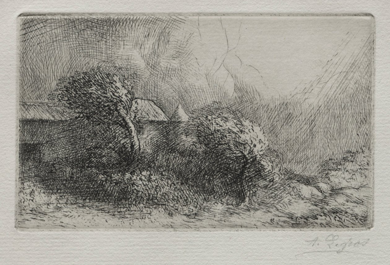 Chailli: End of a Storm Effet dorage. alkotó: Alphonse Legros