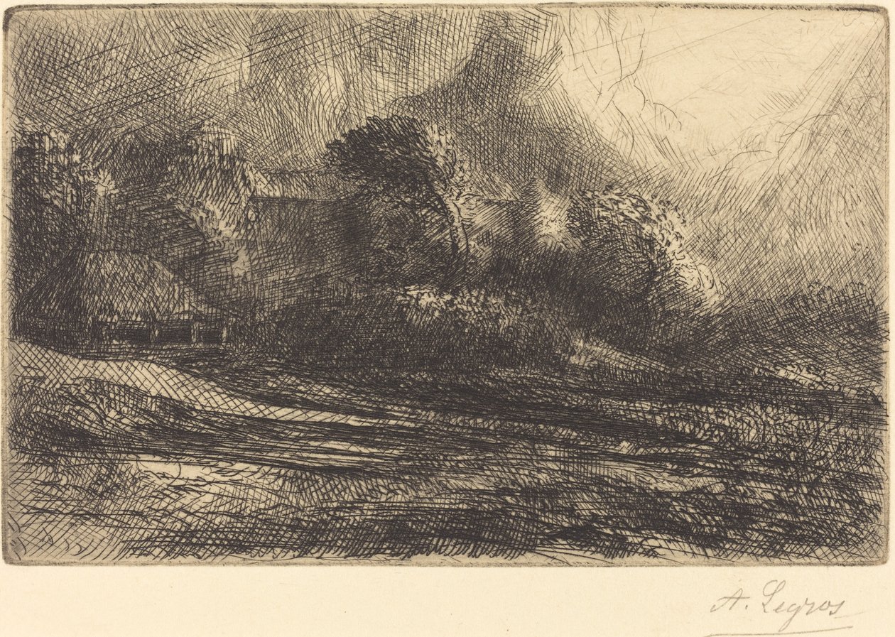 Chailli viharban látott alkotó: Alphonse Legros