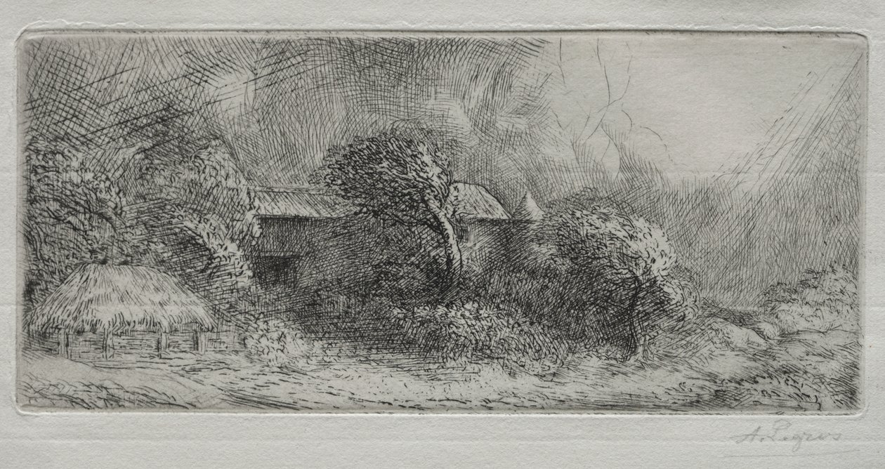 Chailli: viharhatás alkotó: Alphonse Legros
