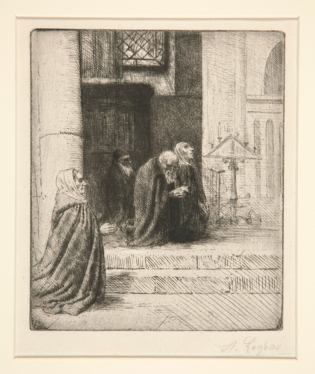 Templombelső (Interior d alkotó: Alphonse Legros
