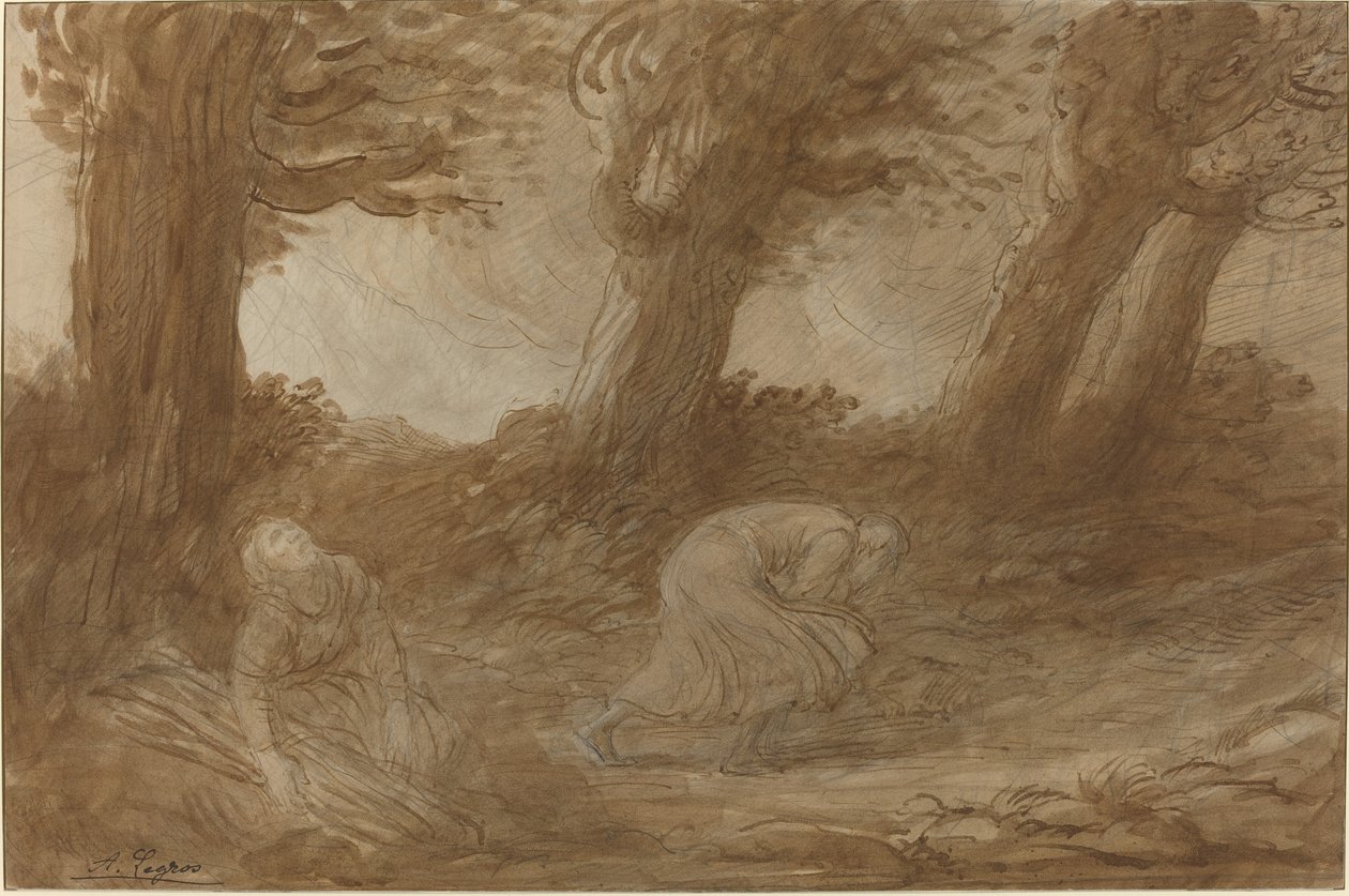 Mennydörgés tapsa [rekto] alkotó: Alphonse Legros