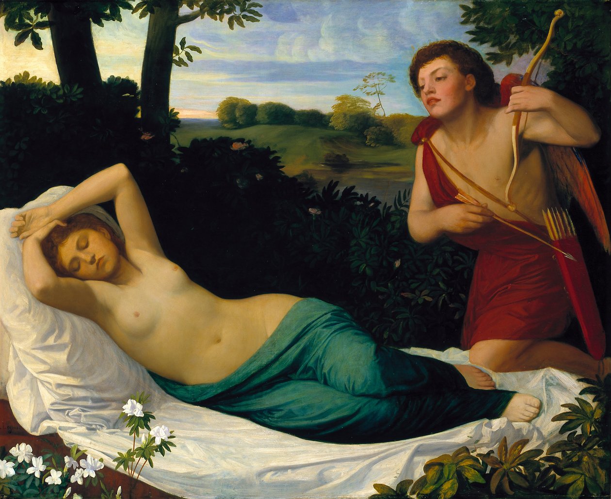 Ámor és Psyche alkotó: Alphonse Legros