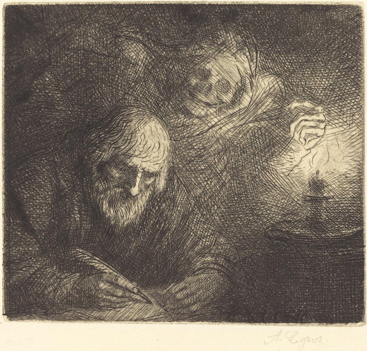 Halál és filozófus Halál és filozófus. alkotó: Alphonse Legros