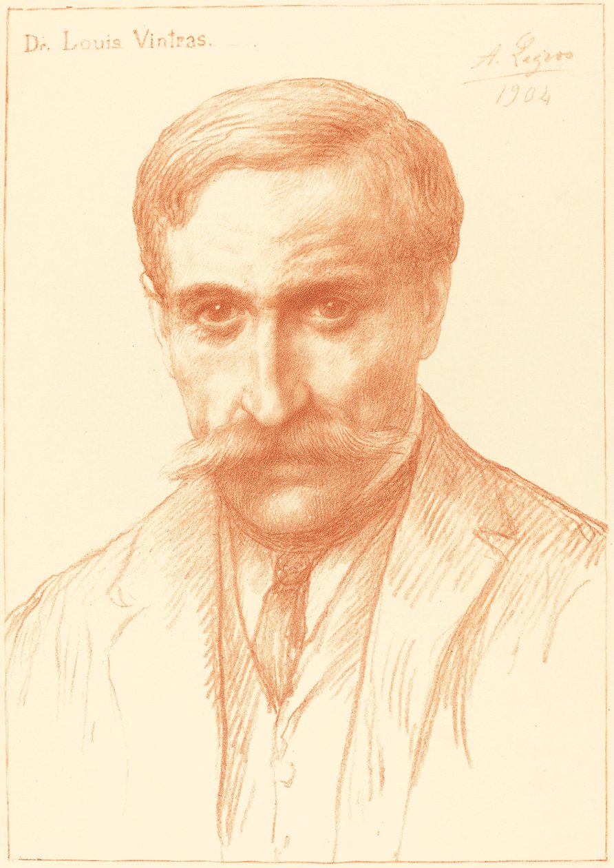 Dr. Louis Vintras, 1904. alkotó: Alphonse Legros