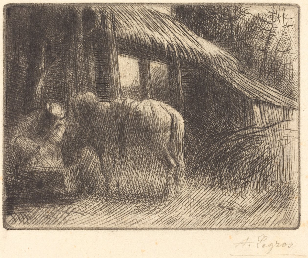 Itatóvályú, 2. tányér alkotó: Alphonse Legros