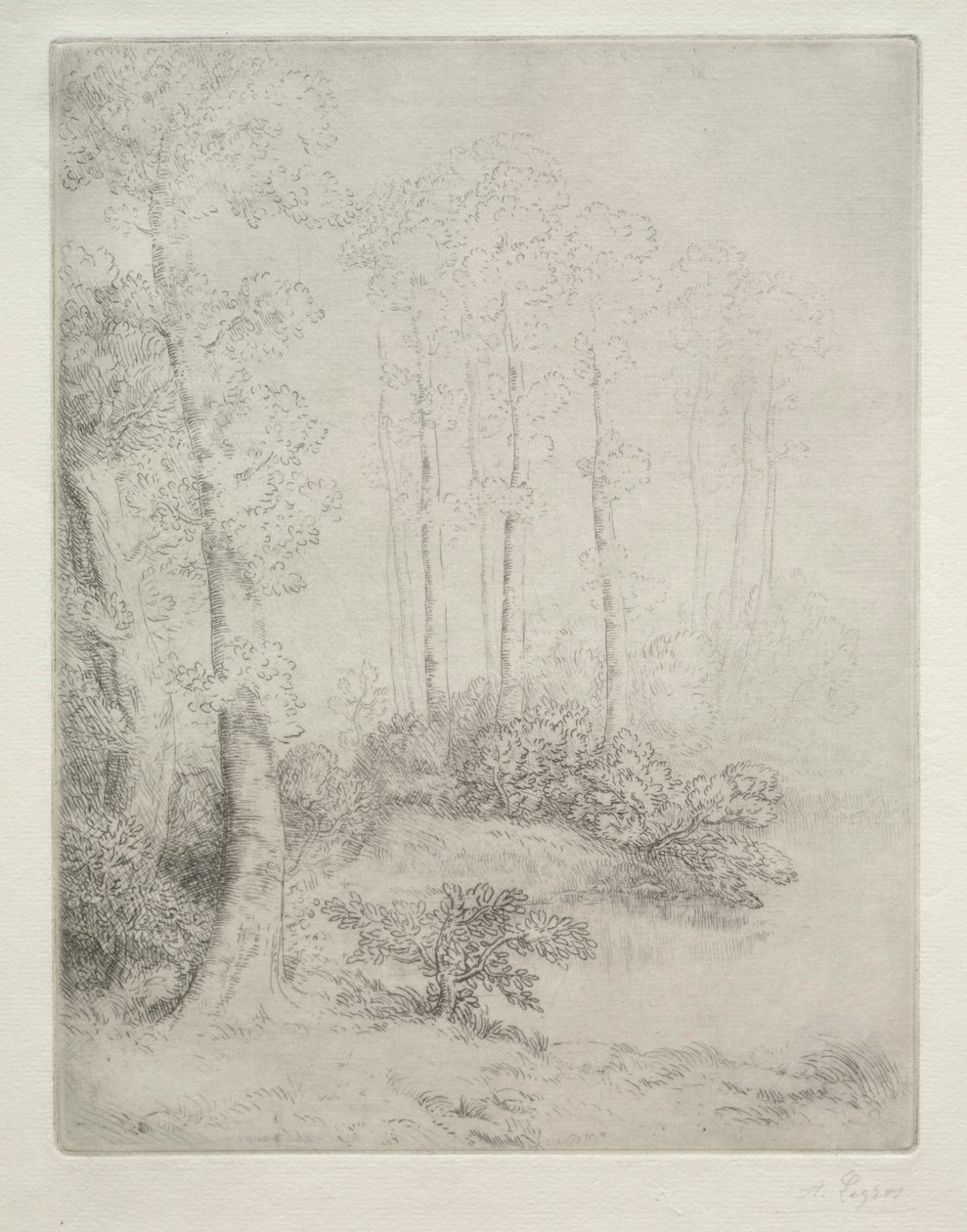 A víz széle alkotó: Alphonse Legros