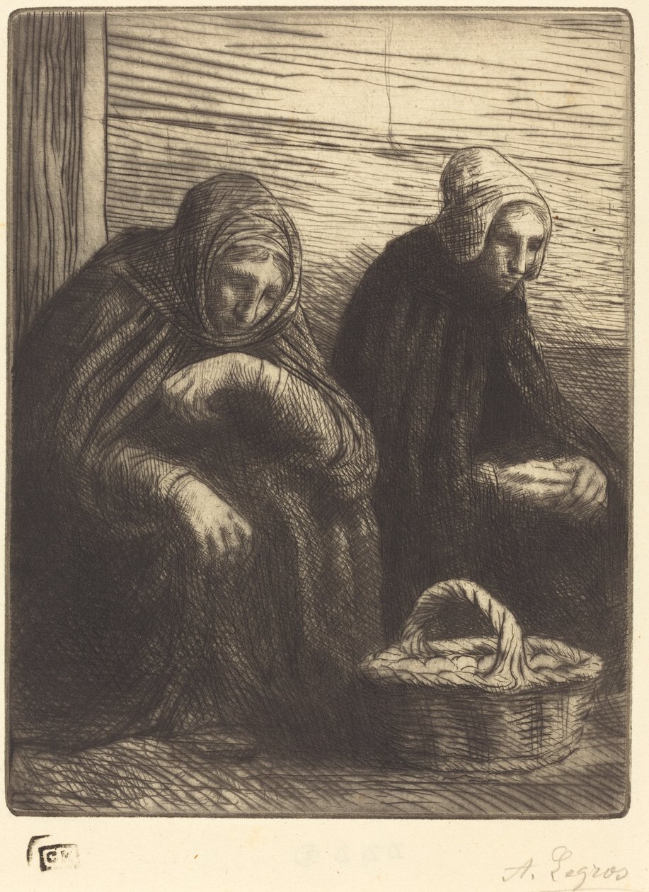 Tojásárusok, 2. tányér alkotó: Alphonse Legros