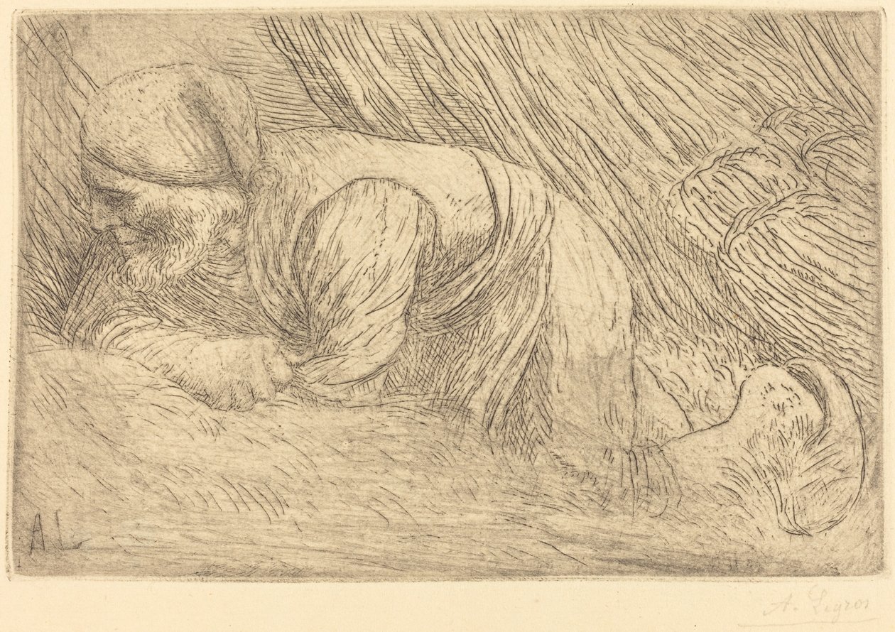 Köcsöggyűjtő alkotó: Alphonse Legros