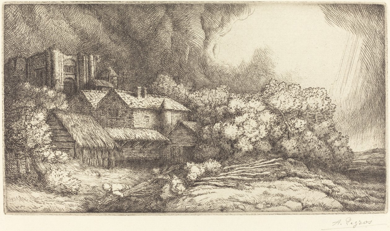Farm a kolostorban alkotó: Alphonse Legros