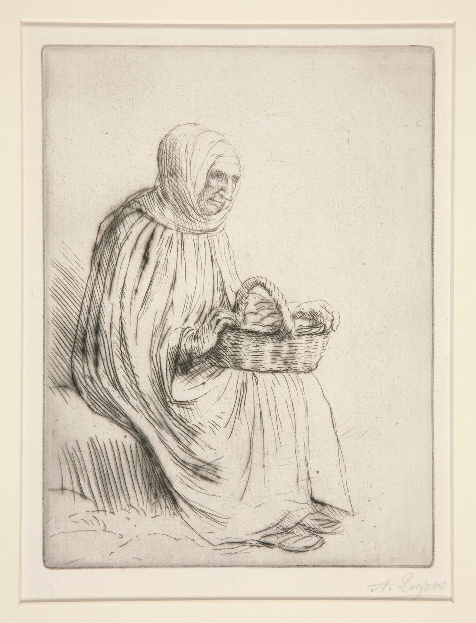 Piaci Nő alkotó: Alphonse Legros