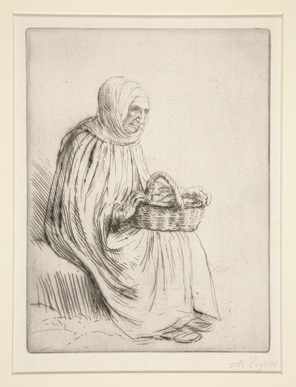 Piaci nő alkotó: Alphonse Legros