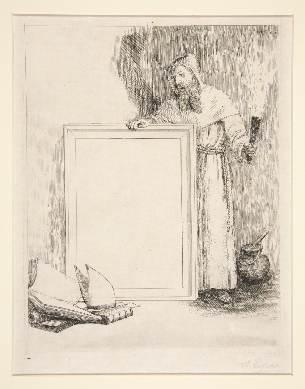 „10 rézkarc 50 változata” (A Marseille Holloway által kiadott sorozat címlapja) alkotó: Alphonse Legros