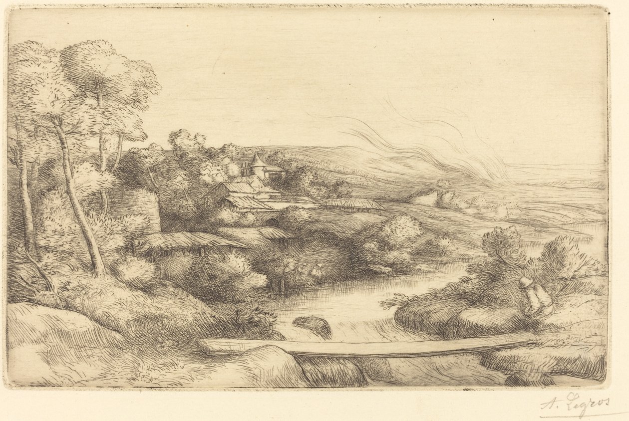 Gyaloghíd alkotó: Alphonse Legros