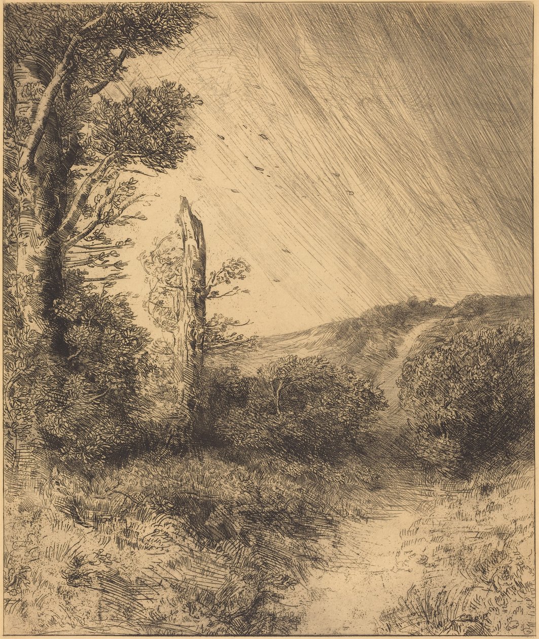 Széllökés alkotó: Alphonse Legros