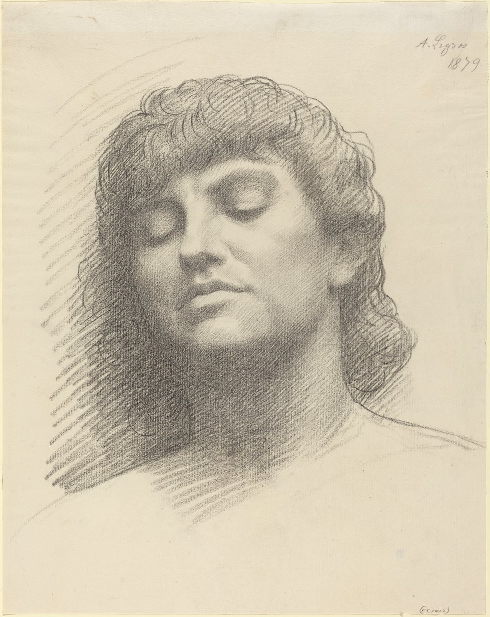 Fej alkotó: Alphonse Legros