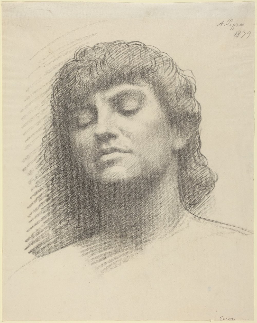 Fej alkotó: Alphonse Legros